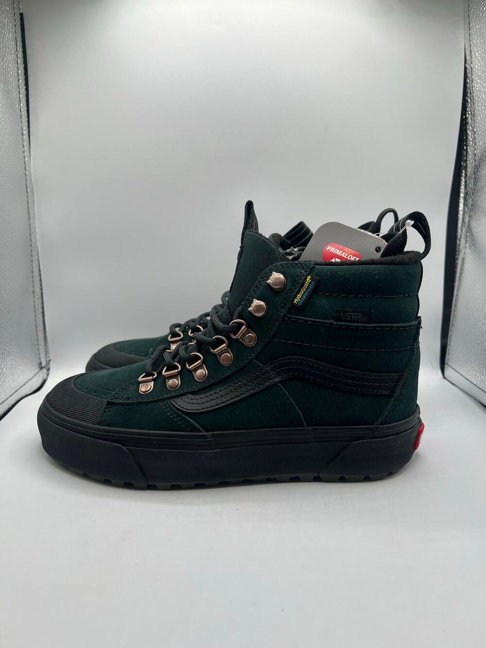 Vans SK8-HI MTE Waterproof “Scarab Green Black” Hiking size 4.5 men’s/6 women